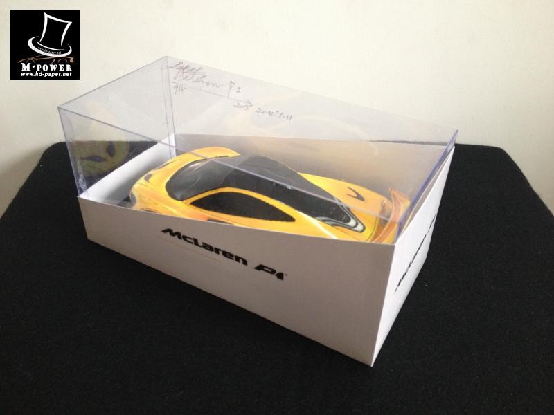 Автомобиль McLaren P1 paper model