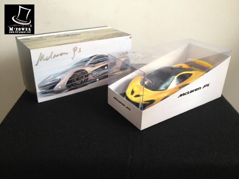 Автомобиль McLaren P1 paper model