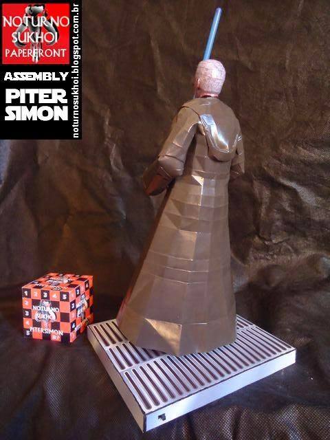 Джедай Оби-Ван Кеноби (Звездные войны) paper model