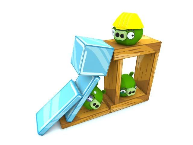 Зеленые свиньи (Angry Birds)