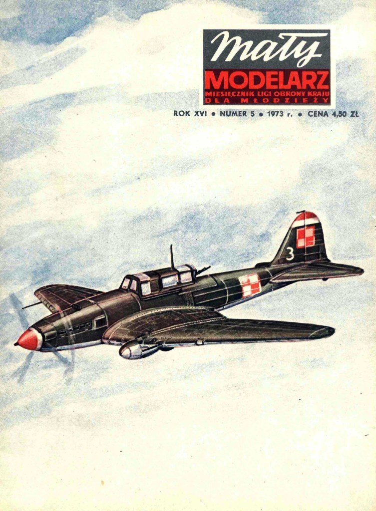 Maly Modelarz - 5/1973 - Штурмовик Ил-2