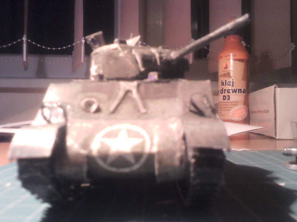 Танк M4A2 Sherman [конверсия Модель-копия 5064] paper model