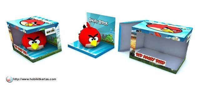 Коробка для Красной птицы (Angry Birds)
