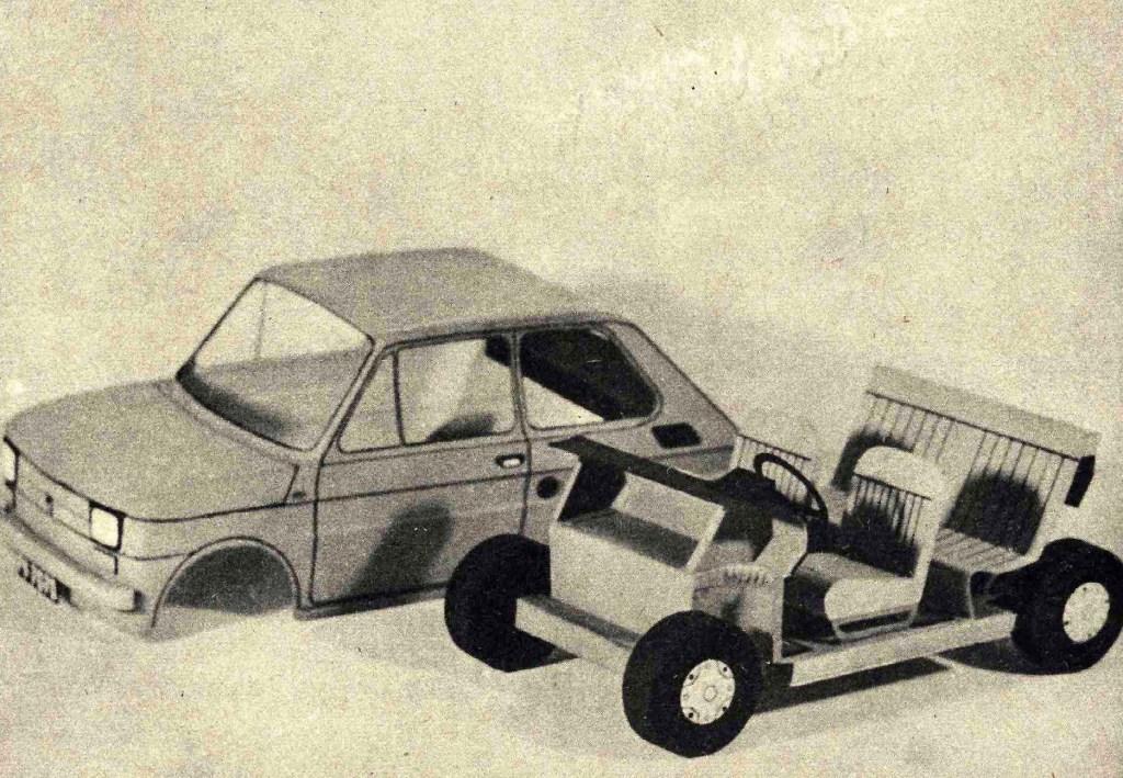 Maly Modelarz - 10/1973 - Автомобиль Fiat 126p magazine