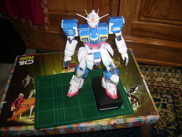 Робот ZGMF-X56S/α Force Impulse Gundam (Gundam) paper model