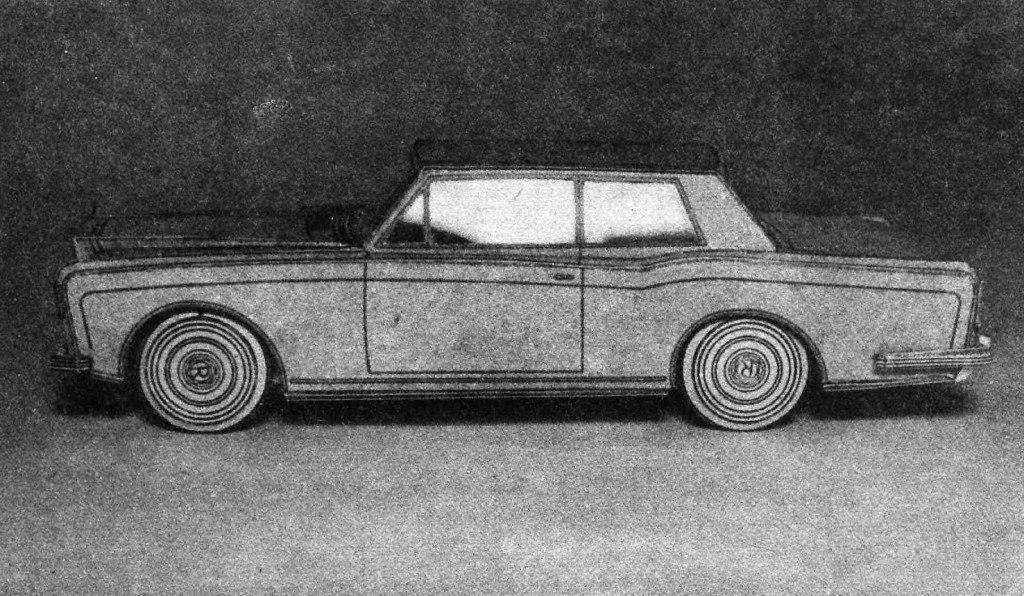 Maly Modelarz - 5/1974 - Автомобили Rolls-Royce Silver Ghost и Rolls-Royce Corniche magazine