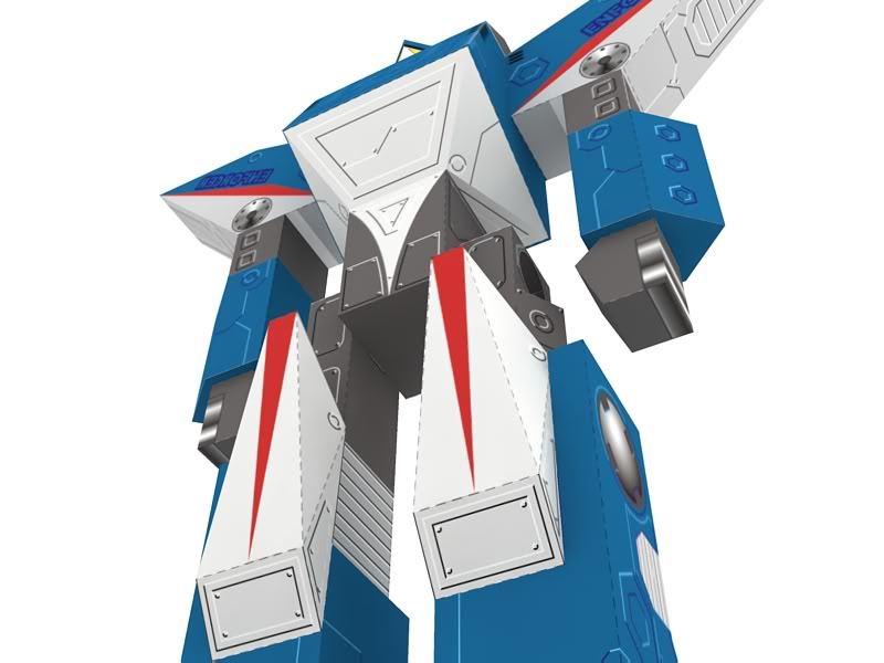 MechU - Робот-инфорсер [серия, часть 2/3] paper model