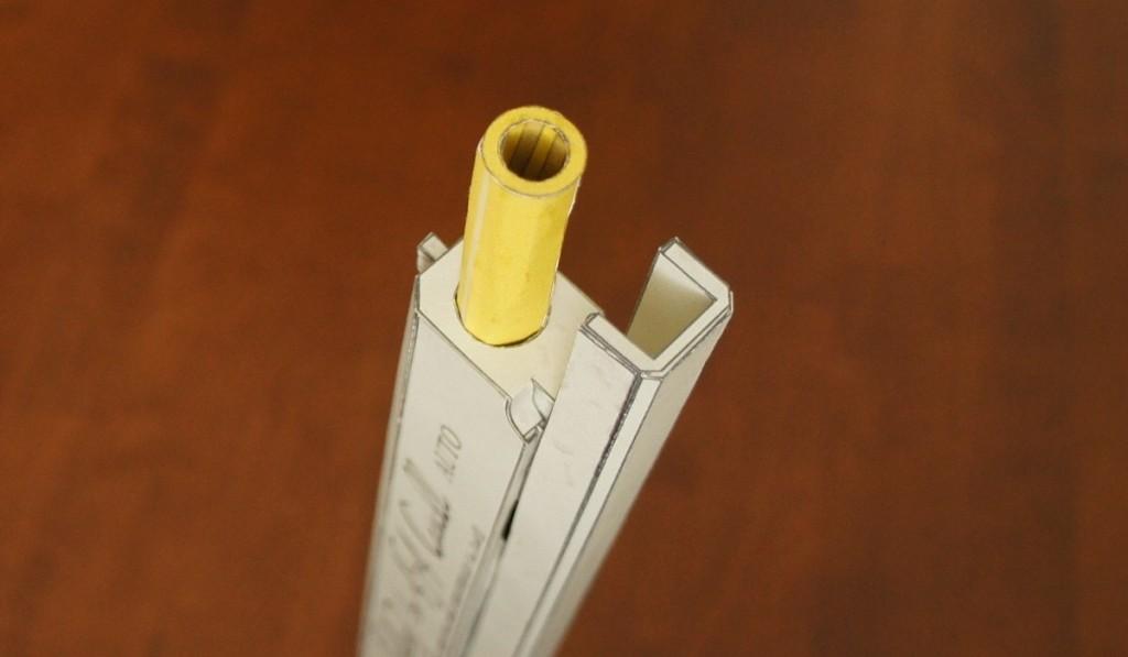 Пистолет Hellsing ARMS 454 Casull Auto (Хеллсинг) paper model