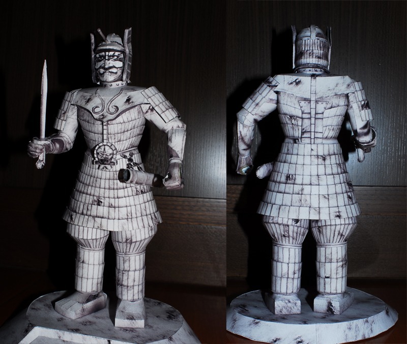 Даймадзин paper model