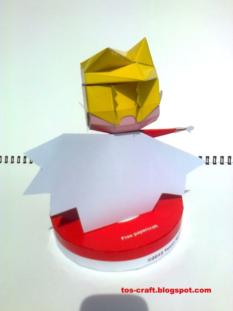 Супергерой Garudaboi paper model