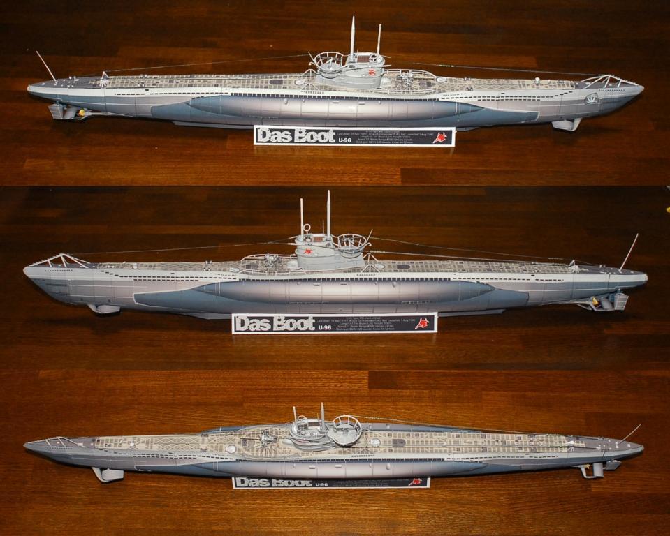 Подводная лодка U-96 (Подводная лодка) paper model
