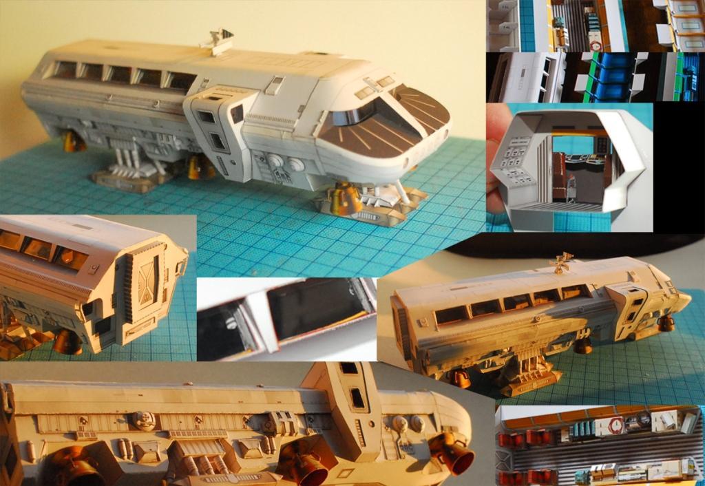 Лунный автобус (Космическая одиссея 2001 года) paper model