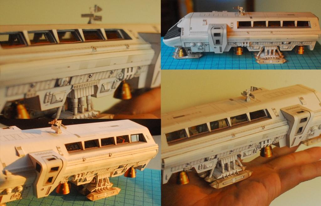 Лунный автобус (Космическая одиссея 2001 года) paper model