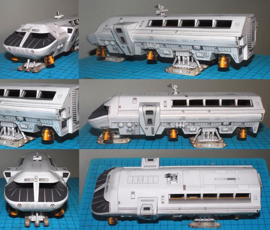 Лунный автобус (Космическая одиссея 2001 года) paper model