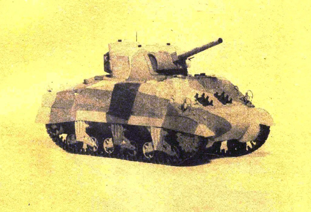 Maly Modelarz - 4/1977 - Танк Sherman M4A3 magazine
