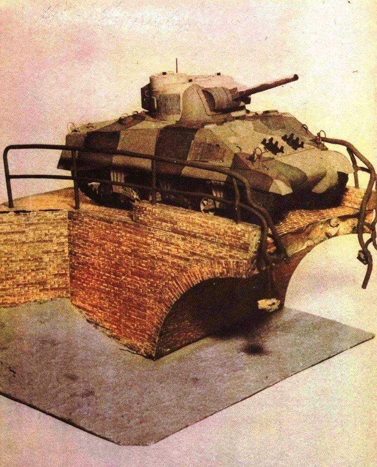 Maly Modelarz - 4/1977 - Танк Sherman M4A3 magazine
