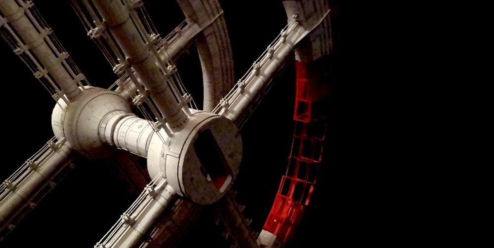 Космическая станция (Космическая одиссея 2001 года) paper model