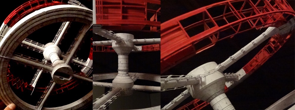 Космическая станция (Космическая одиссея 2001 года) paper model