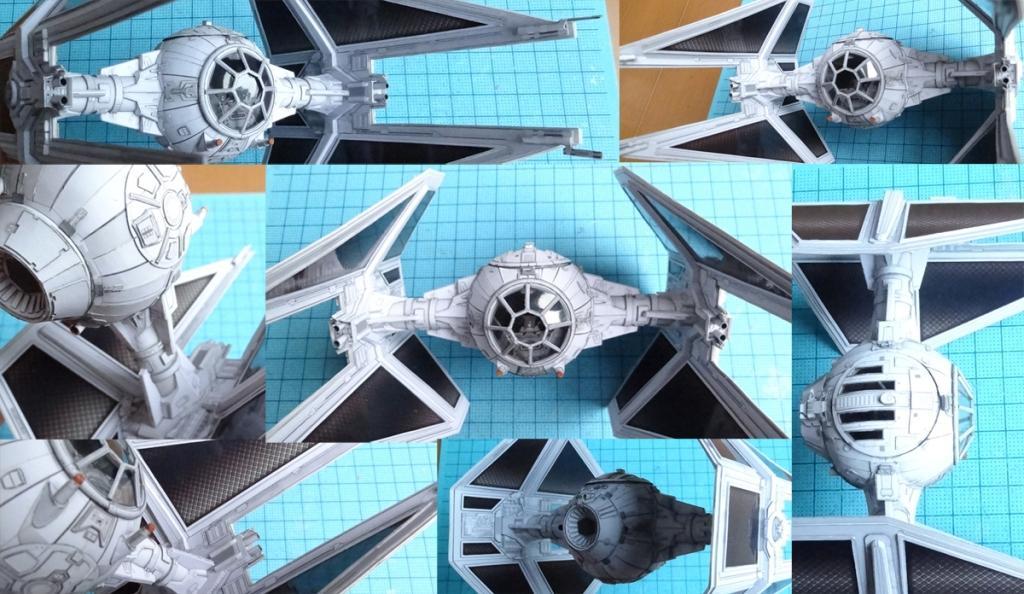 Перехватчик TIE (Звездные войны) paper model