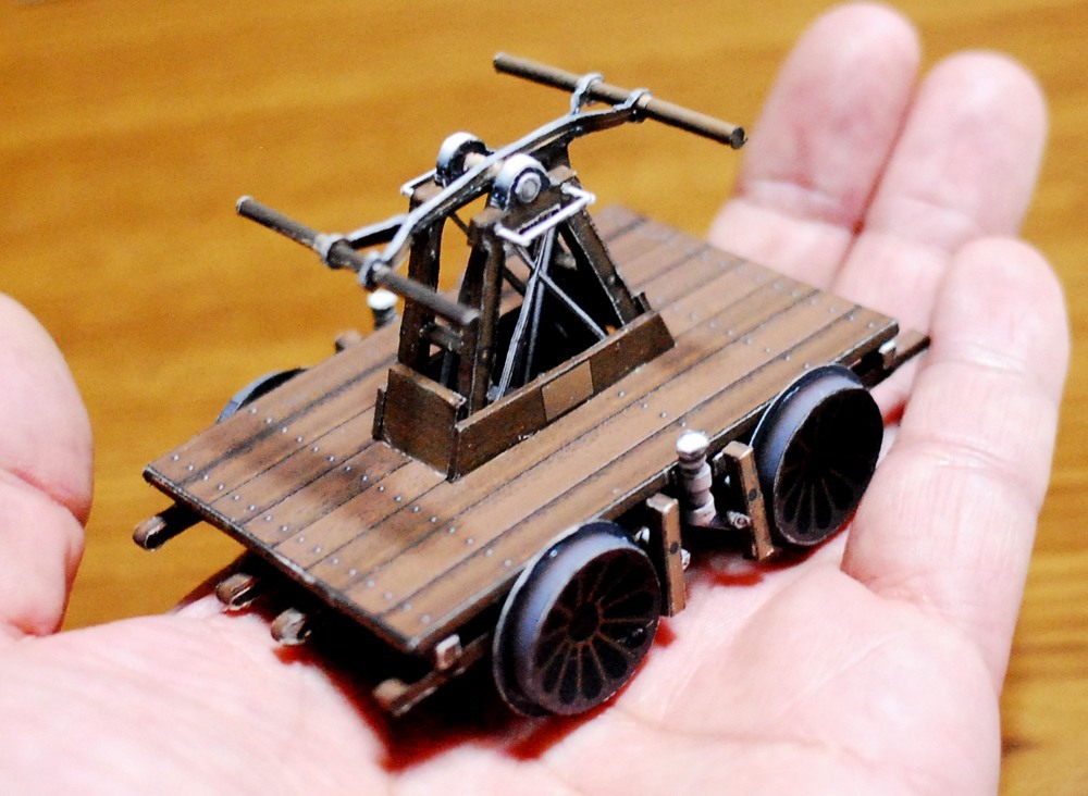 Дрезина (Мелоди) paper model