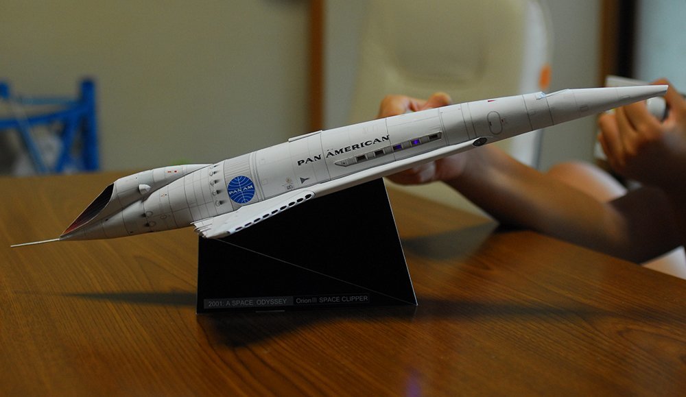 Посадочный модуль Орион (Космическая одиссея 2001 года) paper model