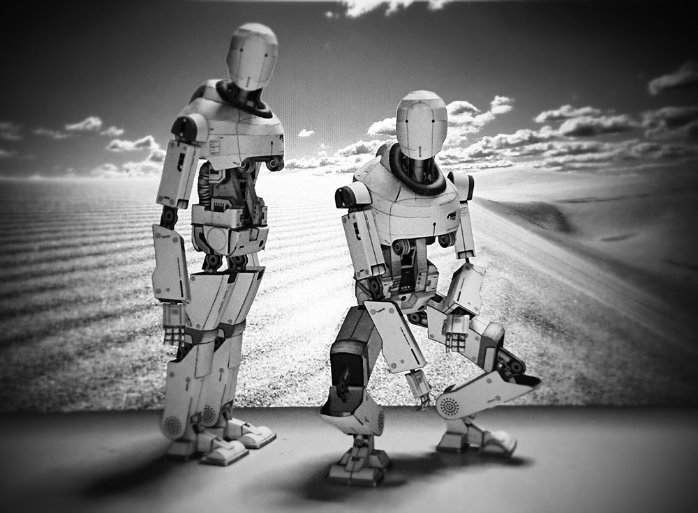Робот Pilgrim7000 (Страховщик) paper model