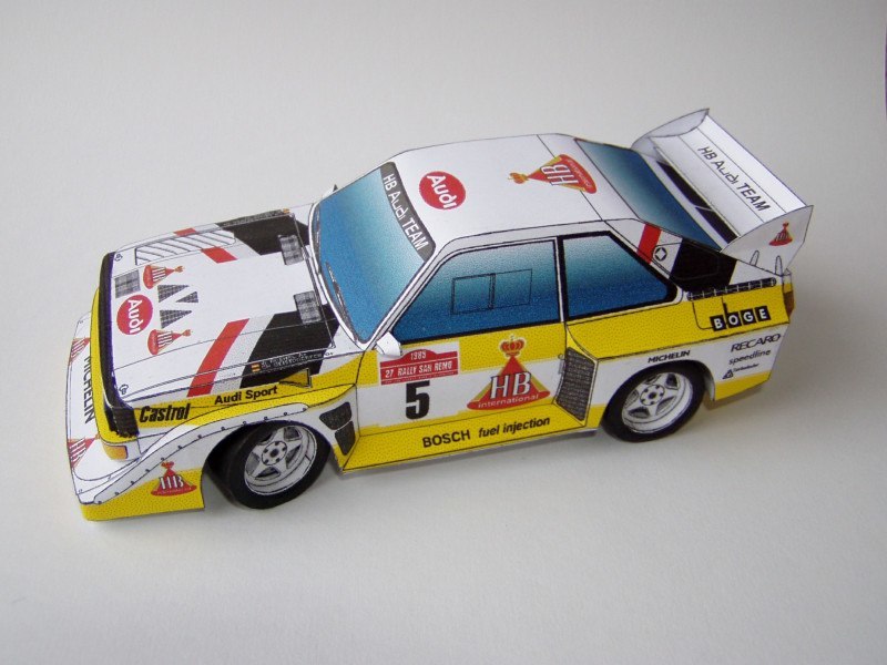 Автомобиль Audi Quattro S1