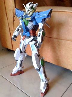 Робот Gundam Exia (Gundam) paper model