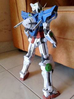 Робот Gundam Exia (Gundam) paper model