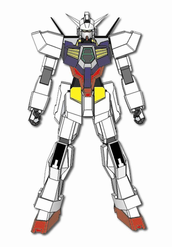 Робот Gundam AGE-1 Normal (Gundam) paper model