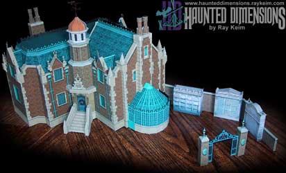 Крипты (Диснейуорлд), масштаб 1:66 paper model
