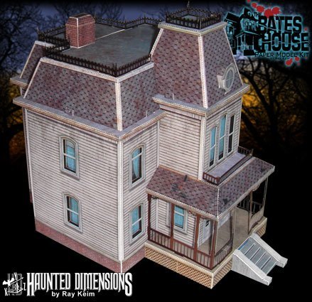 Дом Бейтса (Психо) paper model