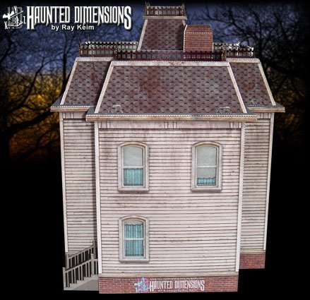 Дом Бейтса (Психо) paper model