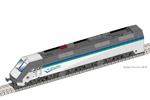 Электровоз Eurotunnel Class 9