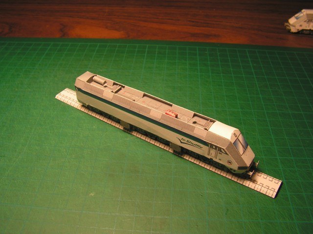 Электровоз Eurotunnel Class 9 paper model