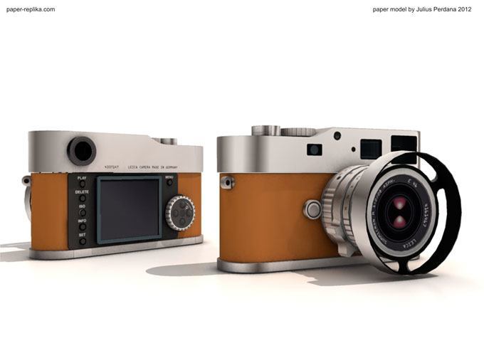 Фотокамера Leica M9-P Edition Hermes paper model