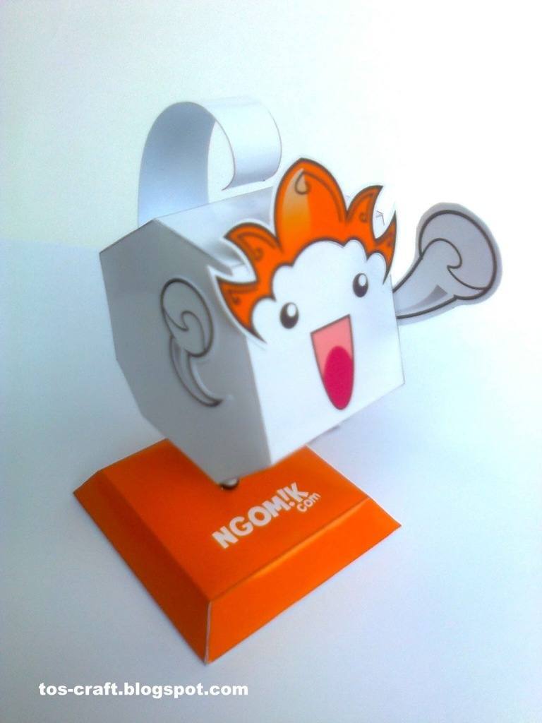 Кимонг paper model