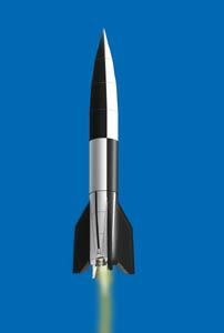Баллистическая ракета Фау-2 paper model