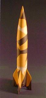 Баллистическая ракета Фау-2 paper model