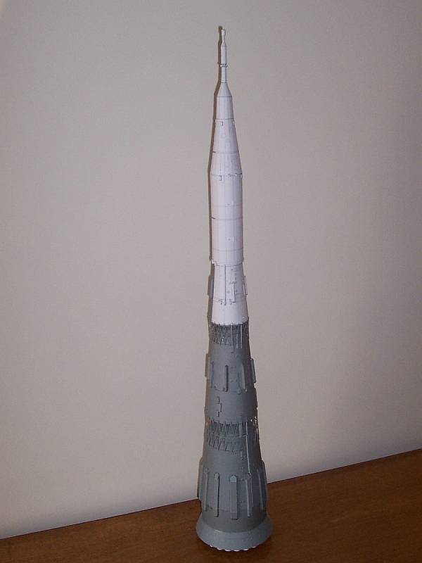 Ракета-носитель Н-1, масштаб 1:144 paper model