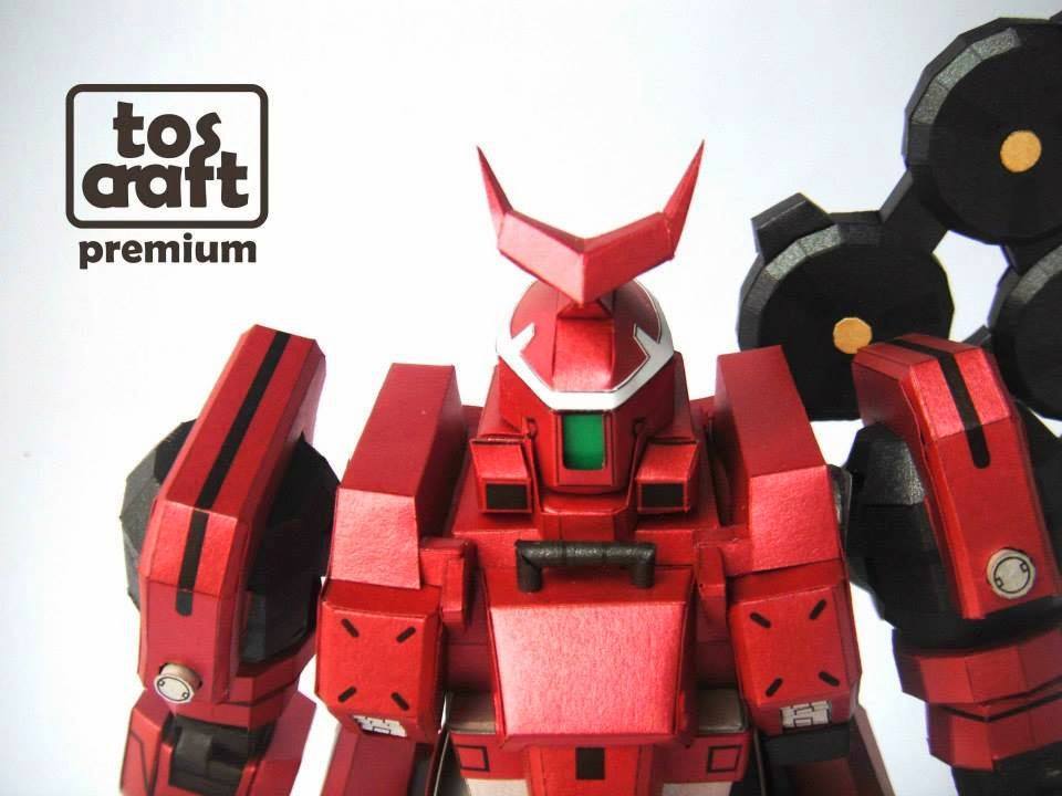 Робот OZ-13MSX2 Mercurius (Gundam) paper model