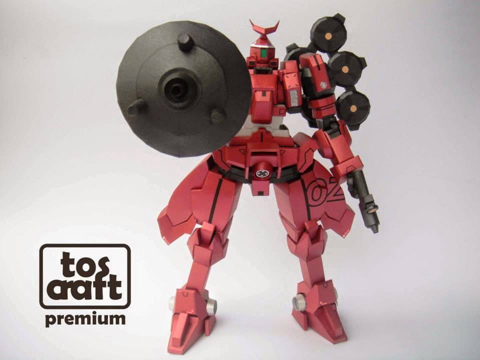 Робот OZ-13MSX2 Mercurius (Gundam) paper model