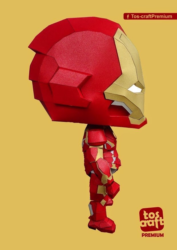 Броня Железного человека Mark 43 (Мстители: Эра Альтрона) paper model
