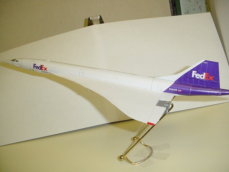 Сверхзвуковой пассажирский самолет Aerospatiale-BAC Concorde Fedex