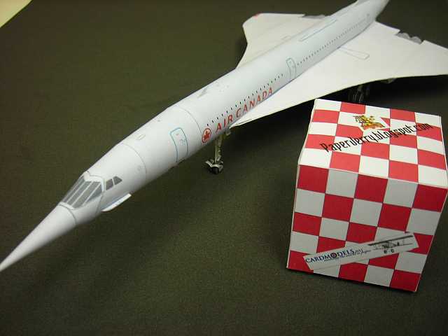 Сверхзвуковой пассажирский самолет Aerospatiale-BAC Concorde Air Canada