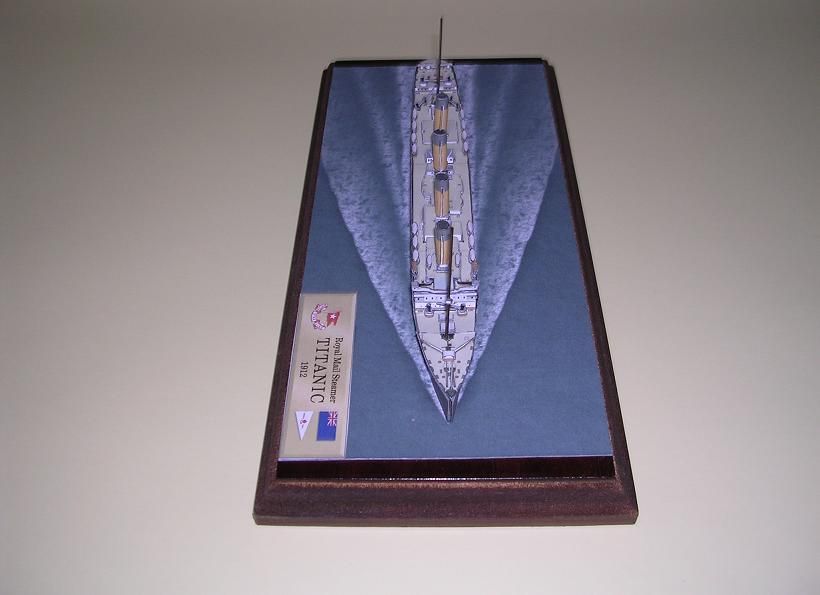 Трансатлантический пароход Титаник paper model