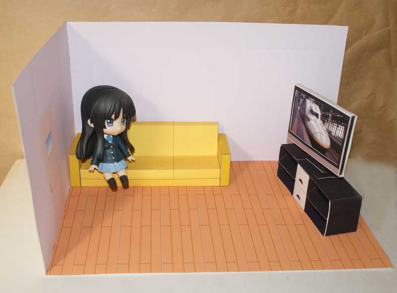 Комната paper model