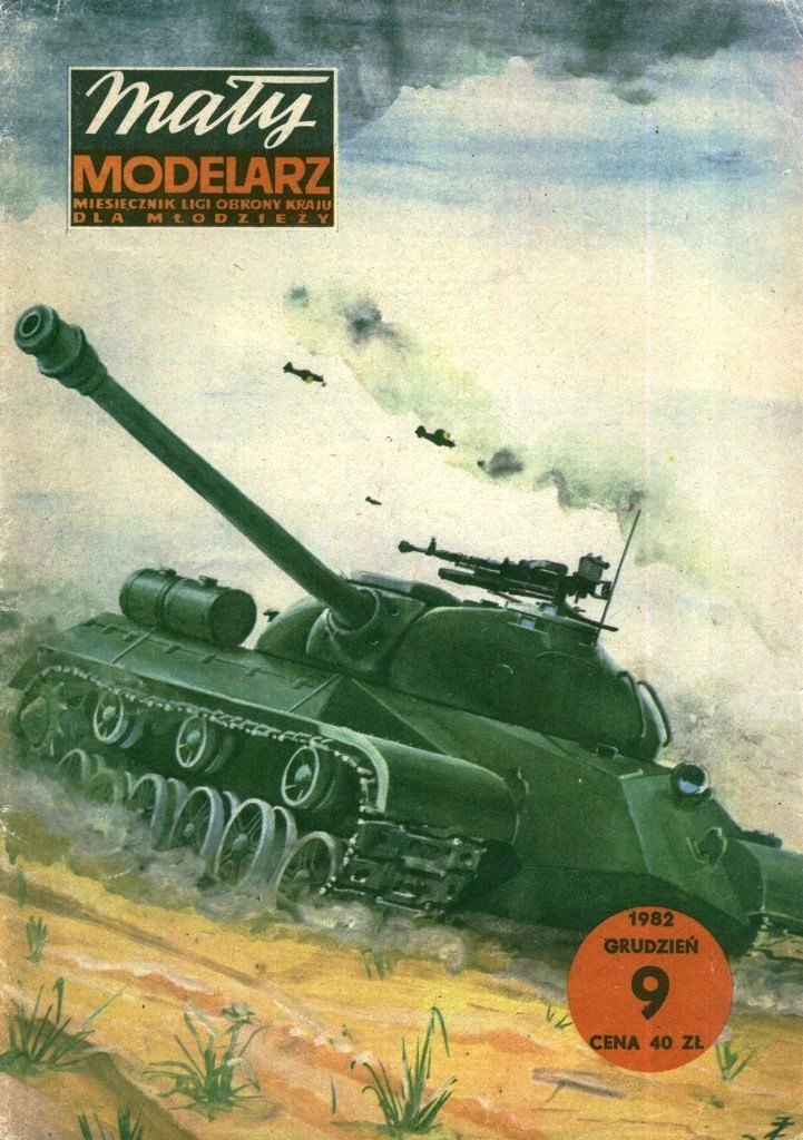 Maly Modelarz - 9/1982 - Танк ИС-3
