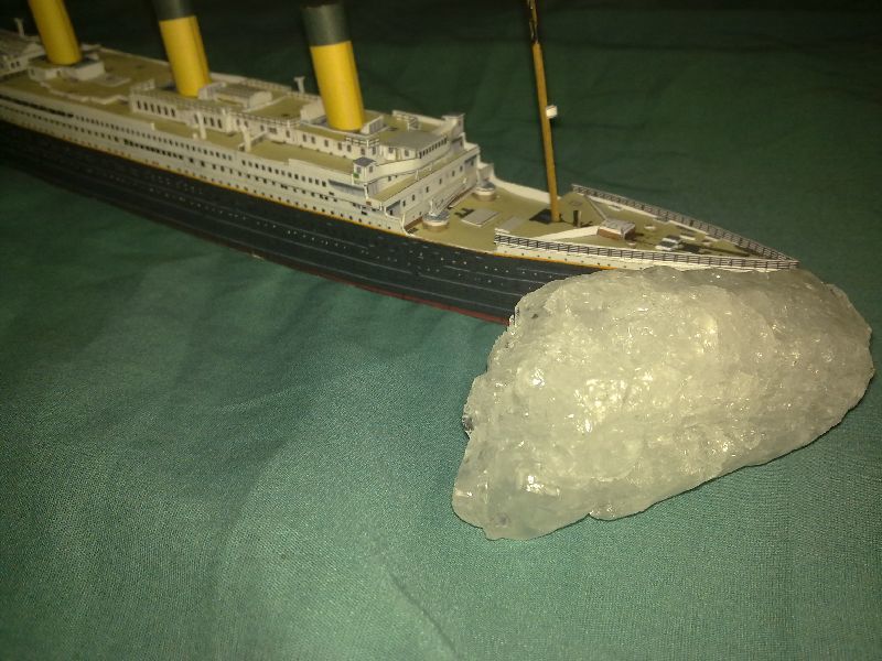 Госпитальное судно Британник (вид 1918 года) paper model