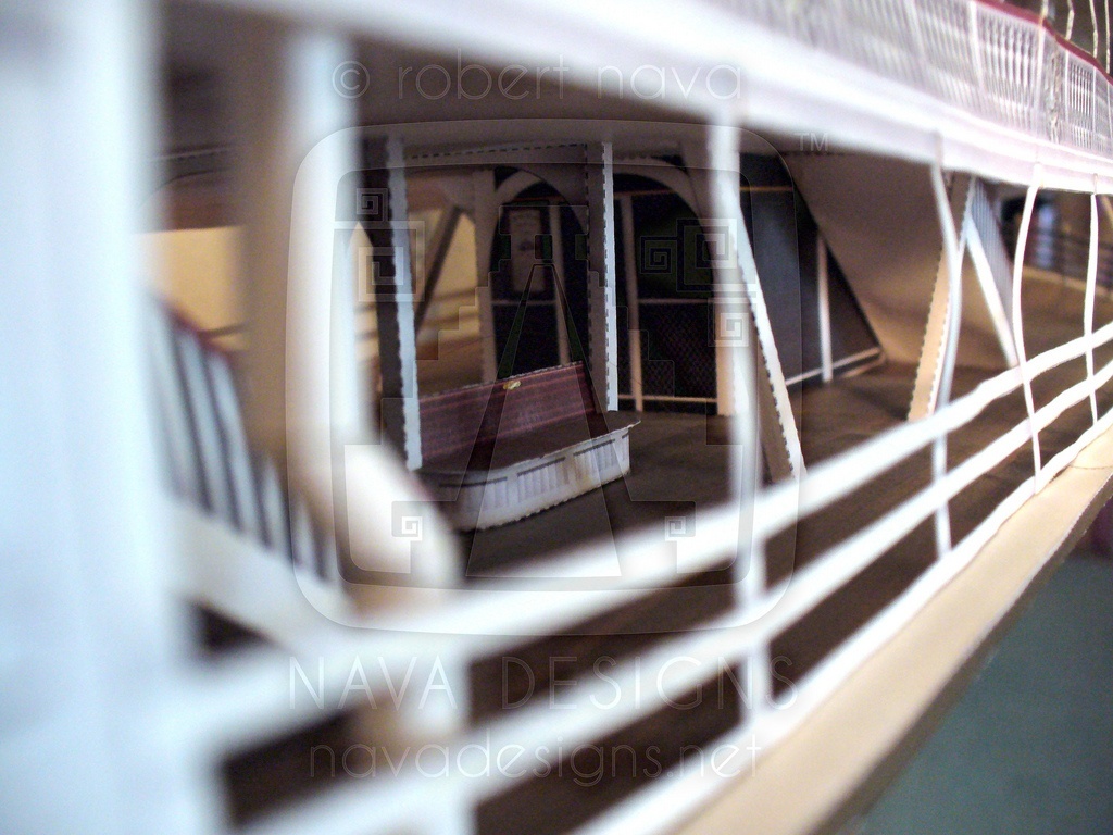 Пароход Марк Твен (Диснейленд) paper model